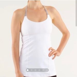 Lululemon white halter top
